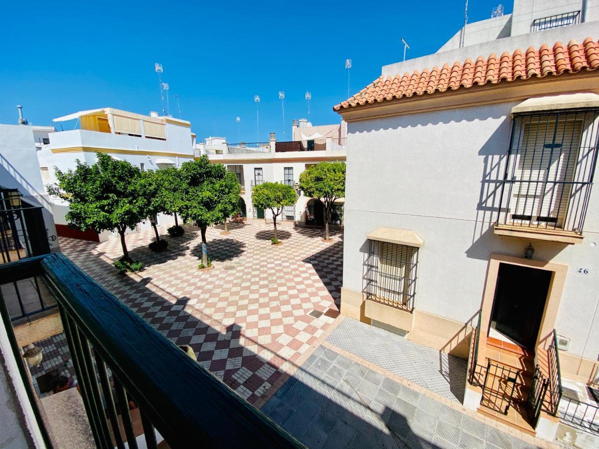 Chipiona/casa adosada/céntrico+playa/5plazas/garaje/ Esterno foto