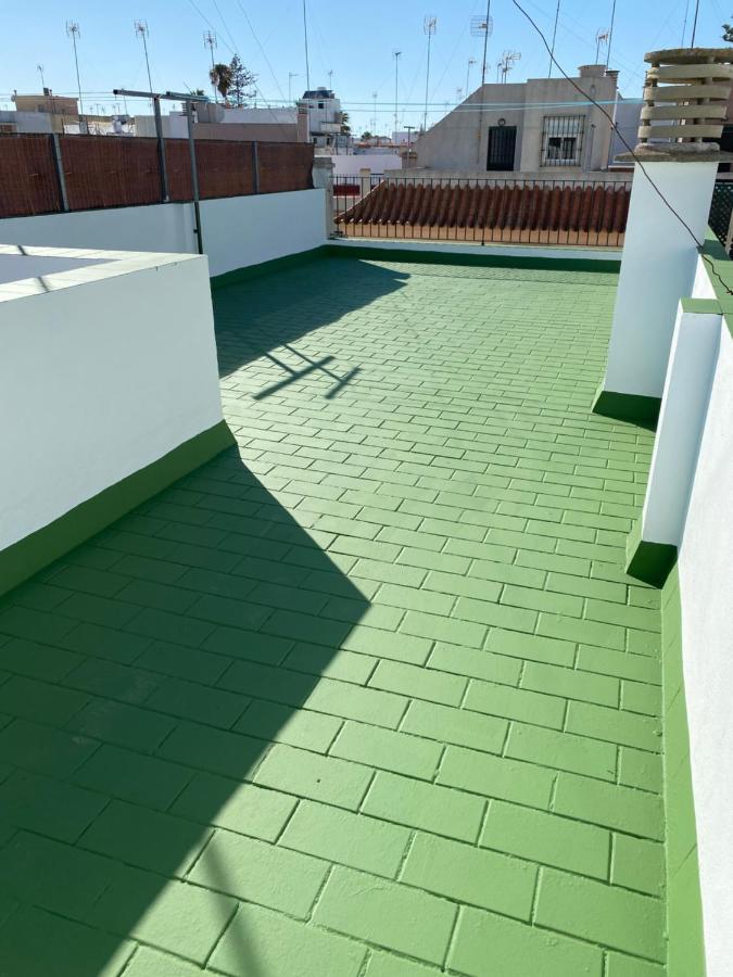 Chipiona/casa adosada/céntrico+playa/5plazas/garaje/ Esterno foto