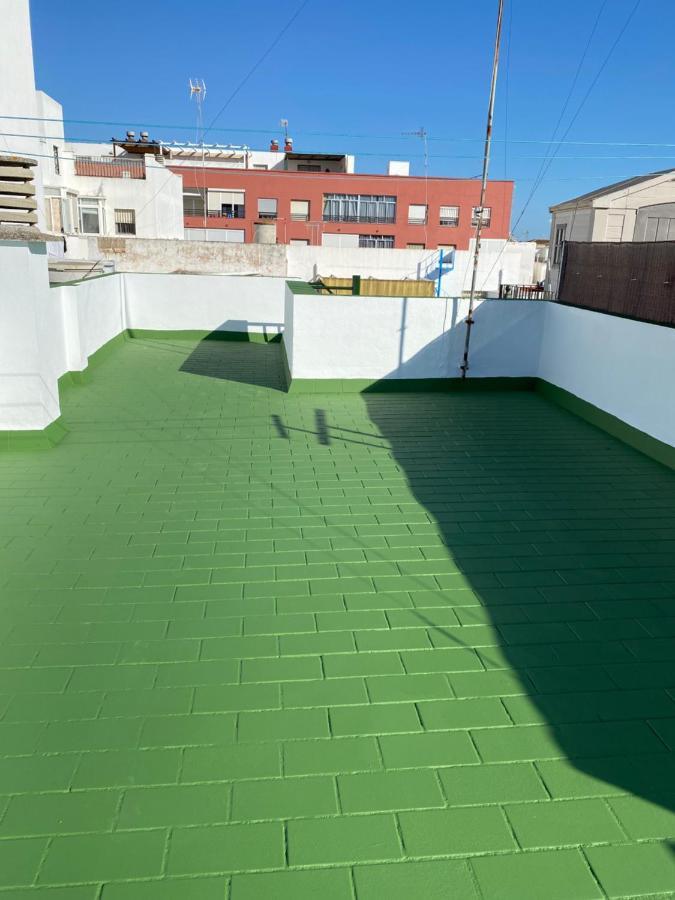 Chipiona/casa adosada/céntrico+playa/5plazas/garaje/ Esterno foto