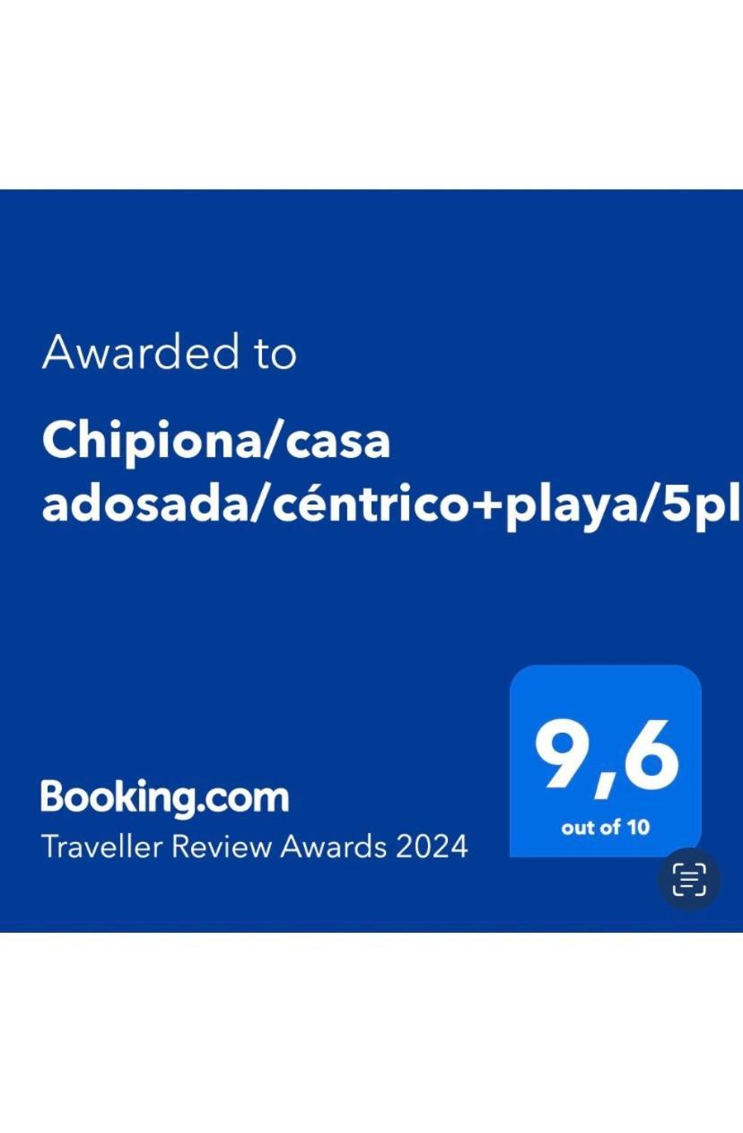 Chipiona/casa adosada/céntrico+playa/5plazas/garaje/ Esterno foto